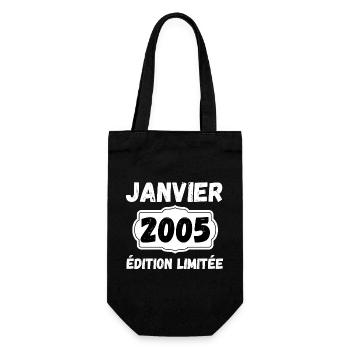 Janvier 2005 Édition Limitée Anniversaire - Sac à bouteille - noir - Devant