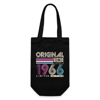 1966 Vintage 60e anniversaire Rétro - Sac à bouteille - noir - Devant