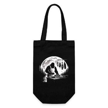 Bigfoot Butcher - Gift Bag for Bottles - black - Front