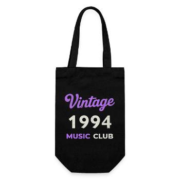 Vintage 1994 Music Club Retro Année de naissance vintage - Sac à bouteille - noir - Devant
