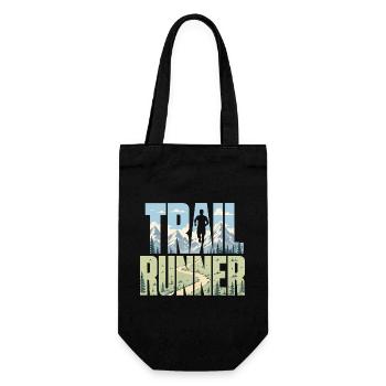 Trail Runner - Gift Bag for Bottles - black - Front