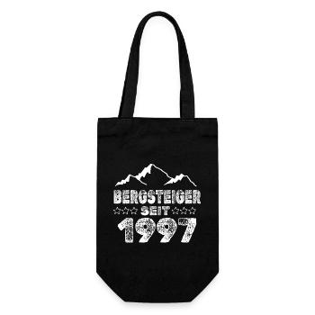 geboren 1997 - Geschenkbeutel für Flaschen - Schwarz - Vorne