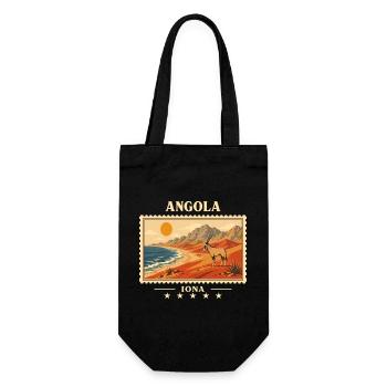 Marque de voyage vintage Angola Iona - Sac à bouteille - noir - Devant