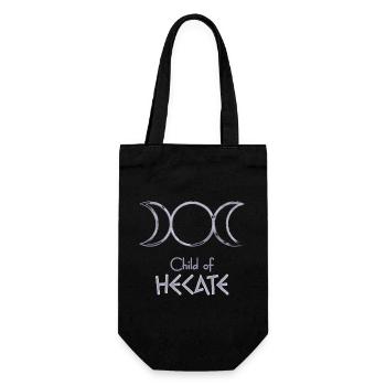 Child of Hecate – Percy Jackson inspired design - Gift Bag for Bottles - black - Front