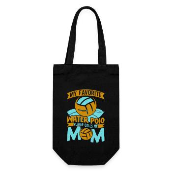 Water polo player water polo team coach - Gift Bag for Bottles - black - Front