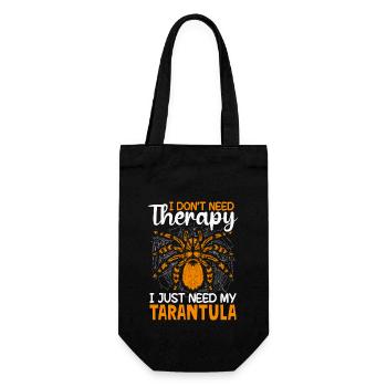 Tarantula Spiders Pet Tarantulas Collector - Gift Bag for Bottles - black - Front