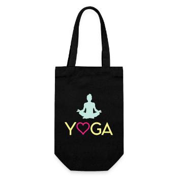Yoga - Sac à bouteille - noir - Devant