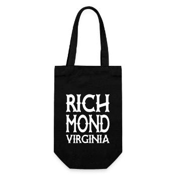 Richmond - Virginie - États-Unis USA - Sac à bouteille - noir - Devant