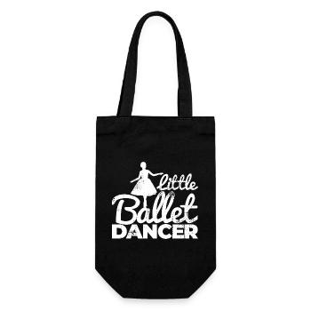 Little Ballet Dancer - Gift Bag for Bottles - black - Front