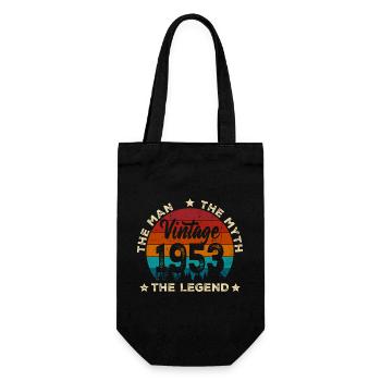T-shirt rétro Legend vintage 1953 - Sac à bouteille - noir - Devant