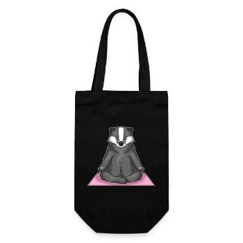 Badger Yoga Fitness Meditation - Sac à bouteille - noir - Devant