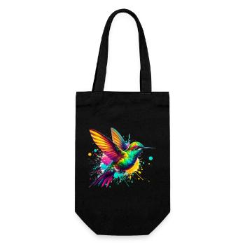 Colibri - Sac à bouteille - noir - Devant
