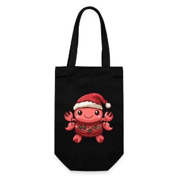 Crabe Crabe Noël - Sac à bouteille - noir - Devant