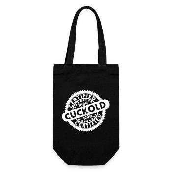 cuckold - Gift Bag for Bottles - black - Front