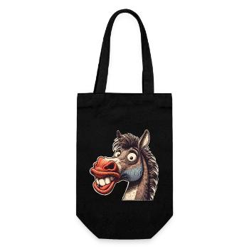 Cheval - Sac à bouteille - noir - Devant