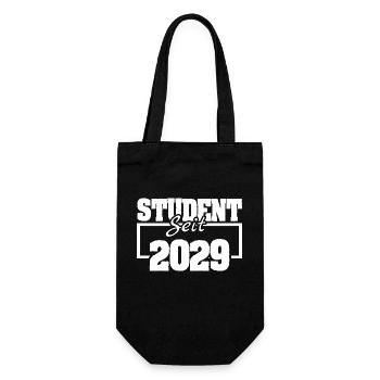 since 2029 - Gift Bag for Bottles - black - Front