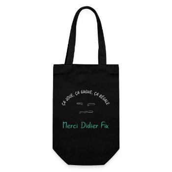 Ca_joue_ca_gagne_ca_regale - Sac à bouteille - noir - Devant