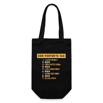 Amateurs de bière Dicton de bière Buveurs de bière Alcool - Sac à bouteille - noir - Devant
