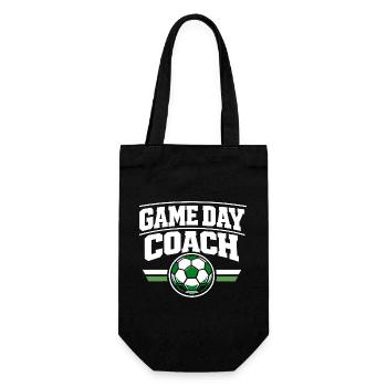 Fußballtraining Jugend-sport-trainer - Geschenkbeutel für Flaschen - Schwarz - Vorne