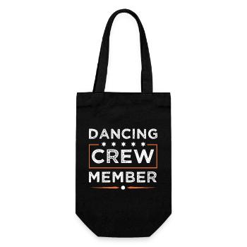 Équipe de danse - Sac à bouteille - noir - Devant