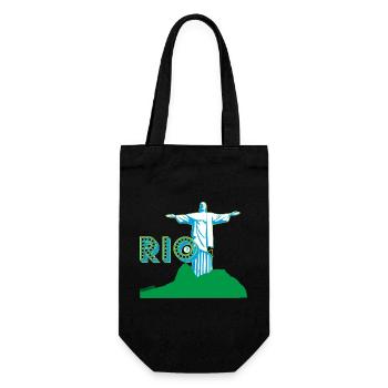 Love Rio - Gift Bag for Bottles - black - Front