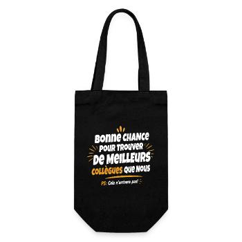 T-shirt Humour Collègues de Travail - Sac à bouteille - noir - Devant