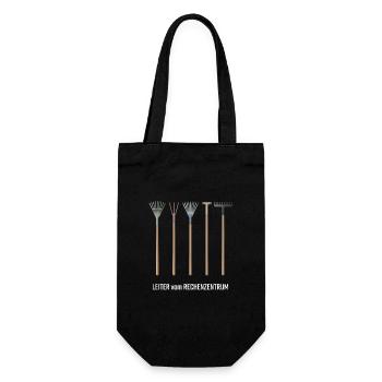 Rechenzentrum IT EDV Nerd Computer Shirt Geschenk - Geschenkbeutel für Flaschen - Schwarz - Vorne