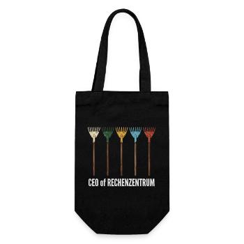 IT Support Wheel of Fortune Service Desk IT Helpdesk Nerd - Gift Bag for Bottles - black - Front