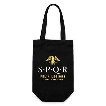 SPQR Légion romaine - Sac à bouteille - noir - Devant