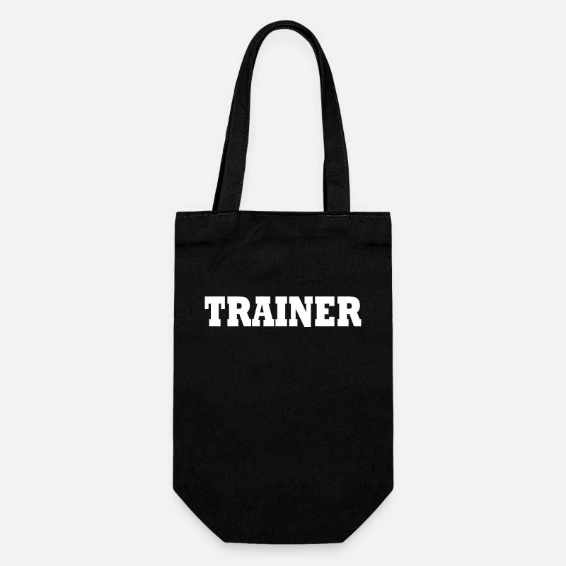 Trainer - Geschenkbeutel für Flaschen - Schwarz