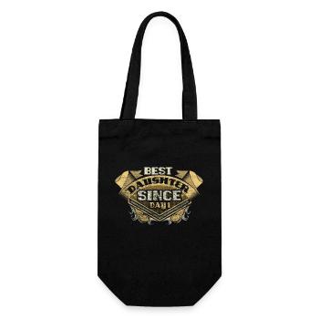 Fille Parents Sweet Gift Idea - Sac à bouteille - noir - Devant
