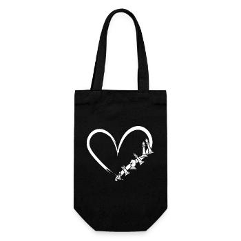 Chess Checkmate Chess Player Chess Pieces - Gift Bag for Bottles - black - Front