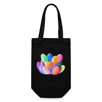 Lotus ballons - Sac à bouteille - noir - Devant