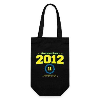 Super chemise 2012 pour hommes femmes 11 ans 11st - Sac à bouteille - noir - Devant