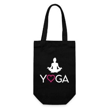 Yoga - Sac à bouteille - noir - Devant