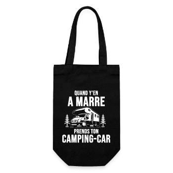 camping car prends ton camping car humour - Sac à bouteille - noir - Devant
