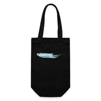 Dancing Dance Music - Gift Bag for Bottles - black - Front