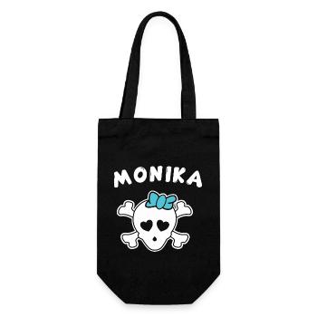 Pirate Monika Design pour les filles et les femmes - Sac à bouteille - noir - Devant