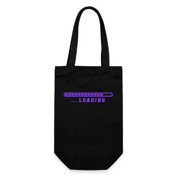 Loading - Gift Bag for Bottles - black - Front