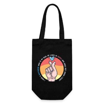 Kpop Idol Fan I Have A Boyfriend K Drama Lover I - Geschenkbeutel für Flaschen - Schwarz - Vorne