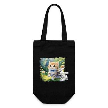 Ce que vous avez peut en avoir beaucoup - Chat - Sac à bouteille - noir - Devant