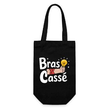 Bras cassé - Sac à bouteille - noir - Devant