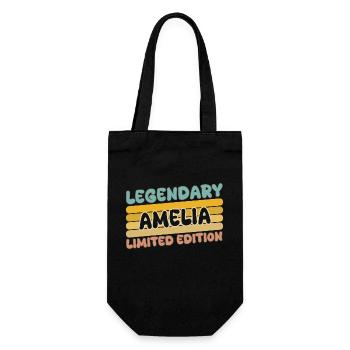 Nom : Amelia - Sac à bouteille - noir - Devant