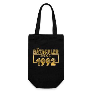 Single 1992 - Gift Bag for Bottles - black - Front