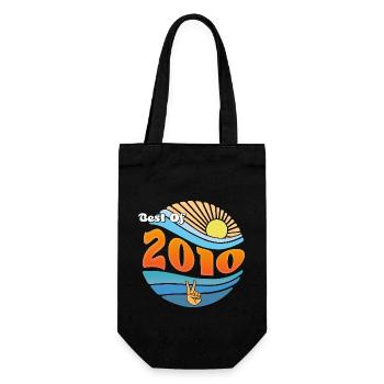 Né en 2010 – Célébration de 15 années inoubliables - Sac à bouteille - noir - Devant