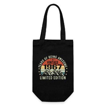Cadeau pour Célébrer Votre Année de Naissance 1967 - Sac à bouteille - noir - Devant