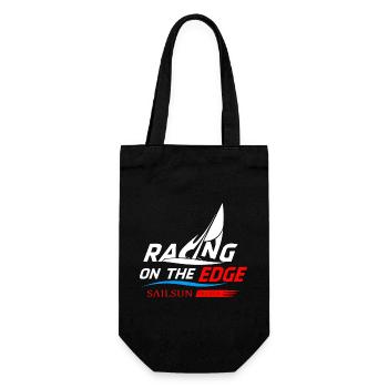 Sailboat Race - Gift Bag for Bottles - black - Front