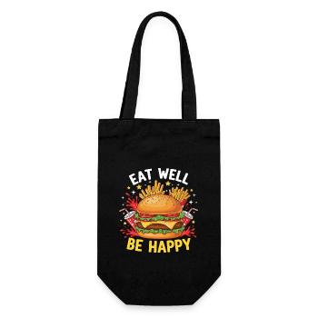 Burgers de Hambourg - Sac à bouteille - noir - Devant