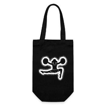 Pom-pom girls Femmes Enfants Pom-pom girls - Sac à bouteille - noir - Devant