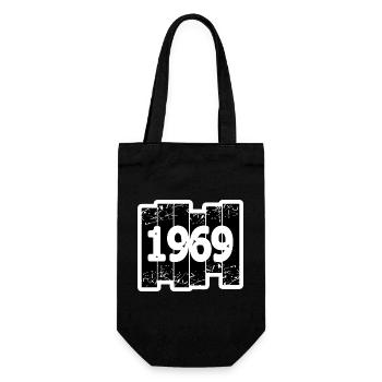 1969 - Geschenkbeutel für Flaschen - Schwarz - Vorne